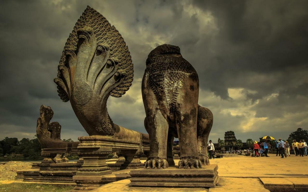S.R Sofia Villa Hotel Siem Reap Exteriör bild