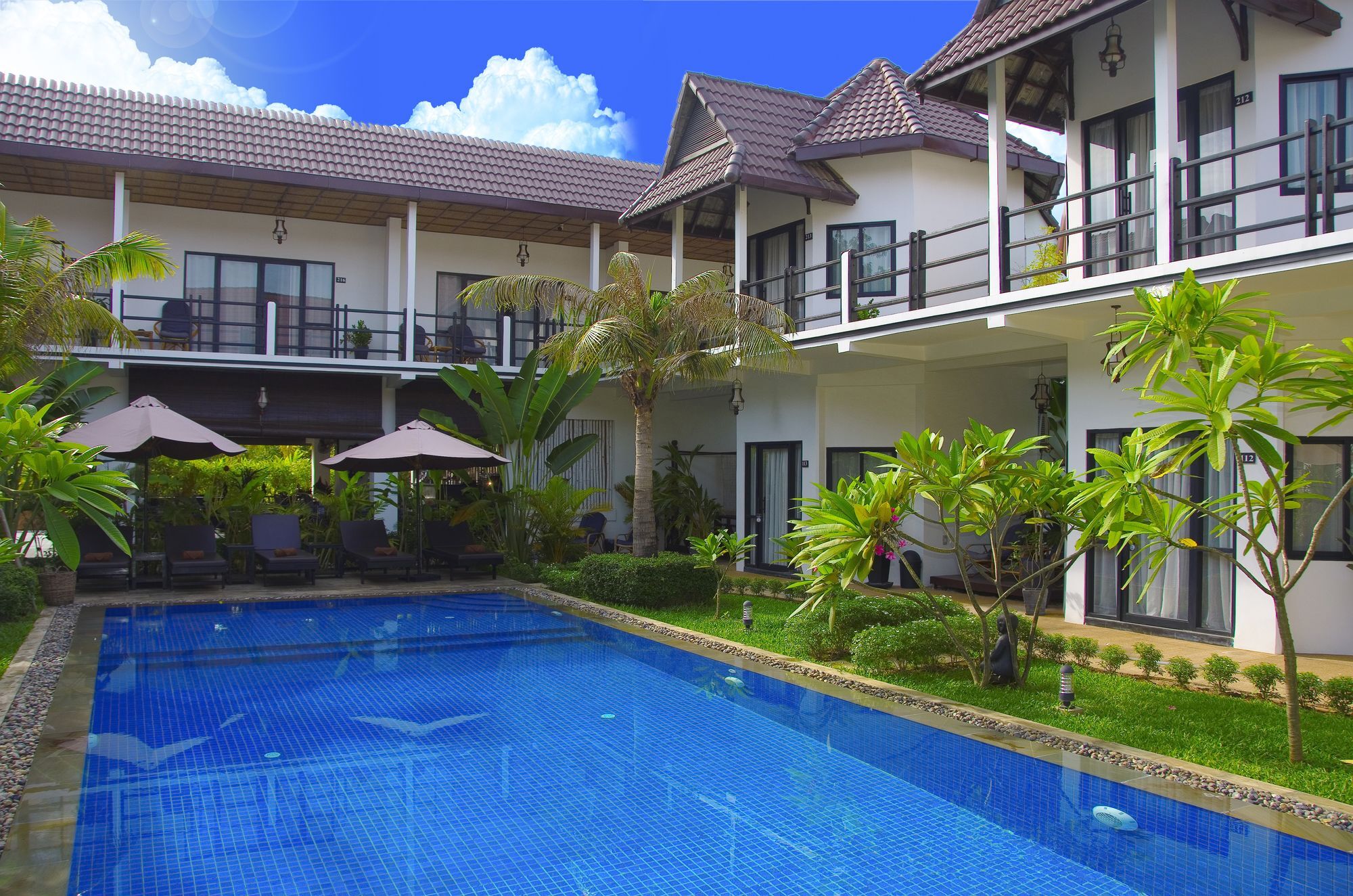 S.R Sofia Villa Hotel Siem Reap Exteriör bild